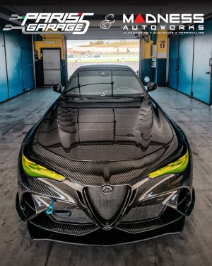 Alfa Romeo Giulia Quadrifoglio GTAm Conversion Kit by PariS'5 GaraGe - Complete Kit - Carbon Fiber Alfa Romeo Giulia Quadrifoglio GTAm Conversion Kit by PariS'5 GaraGe - Complete Kit - Carbon Fiber